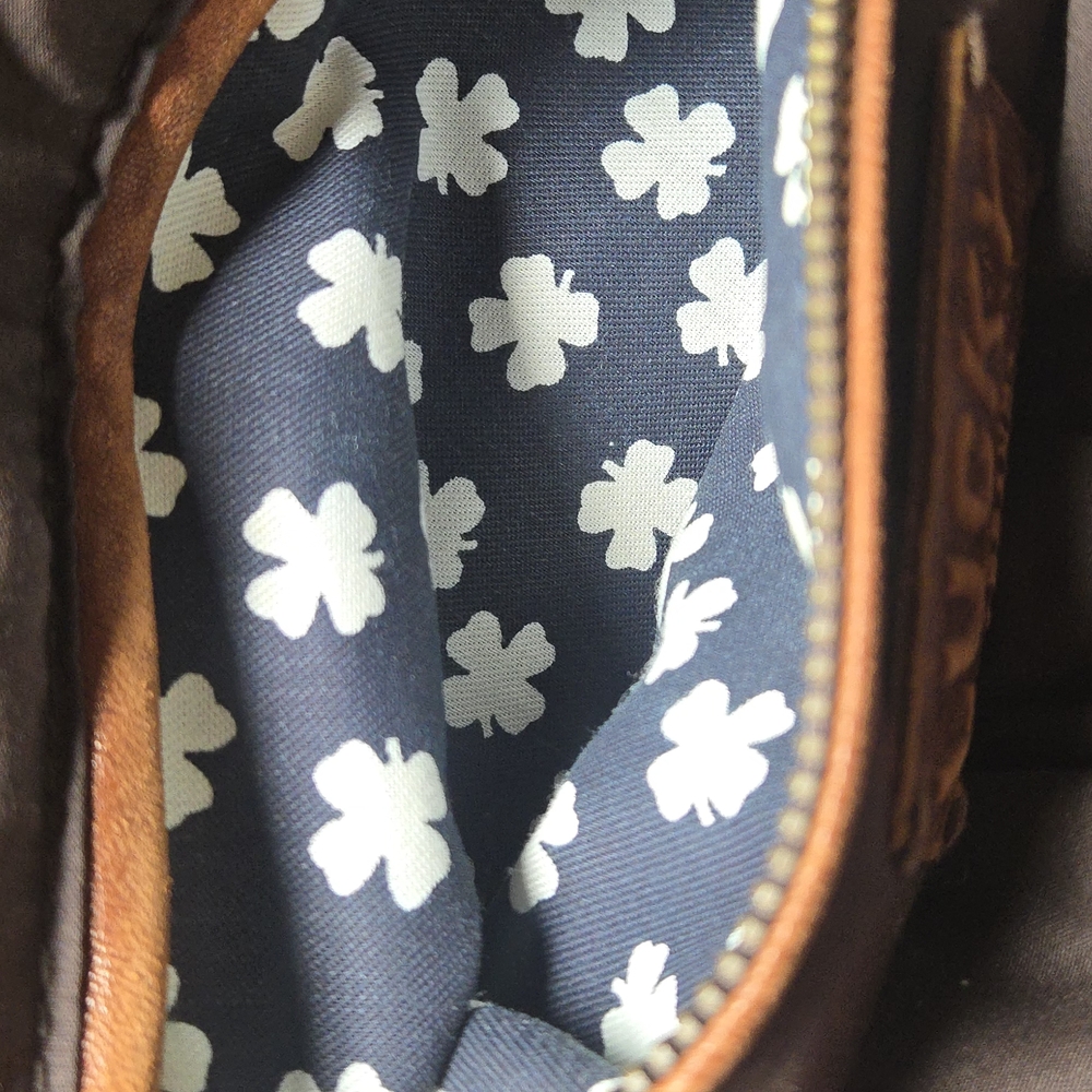 Lucky Brand Brown and Black Leather Detail - Picture 7 of 9